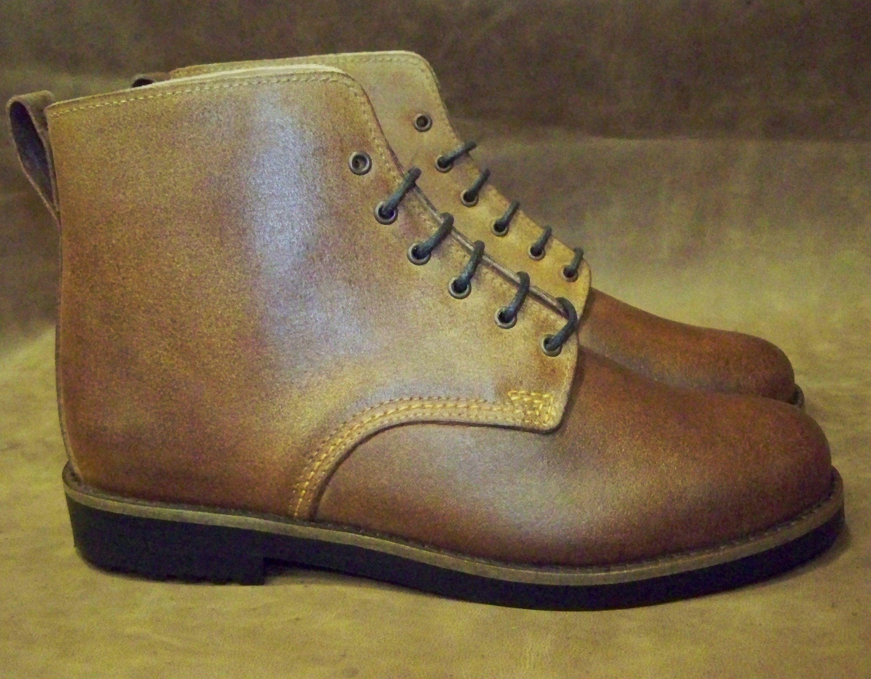 Nomad Handmade Leather Boots – Camel