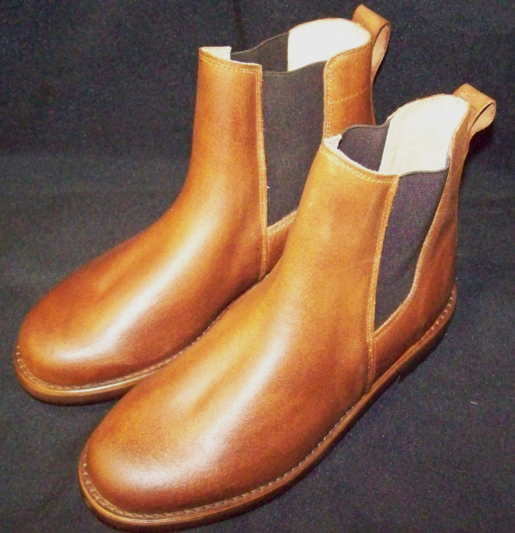 Nomad Chelsea Handmade Leather Boots – Camel