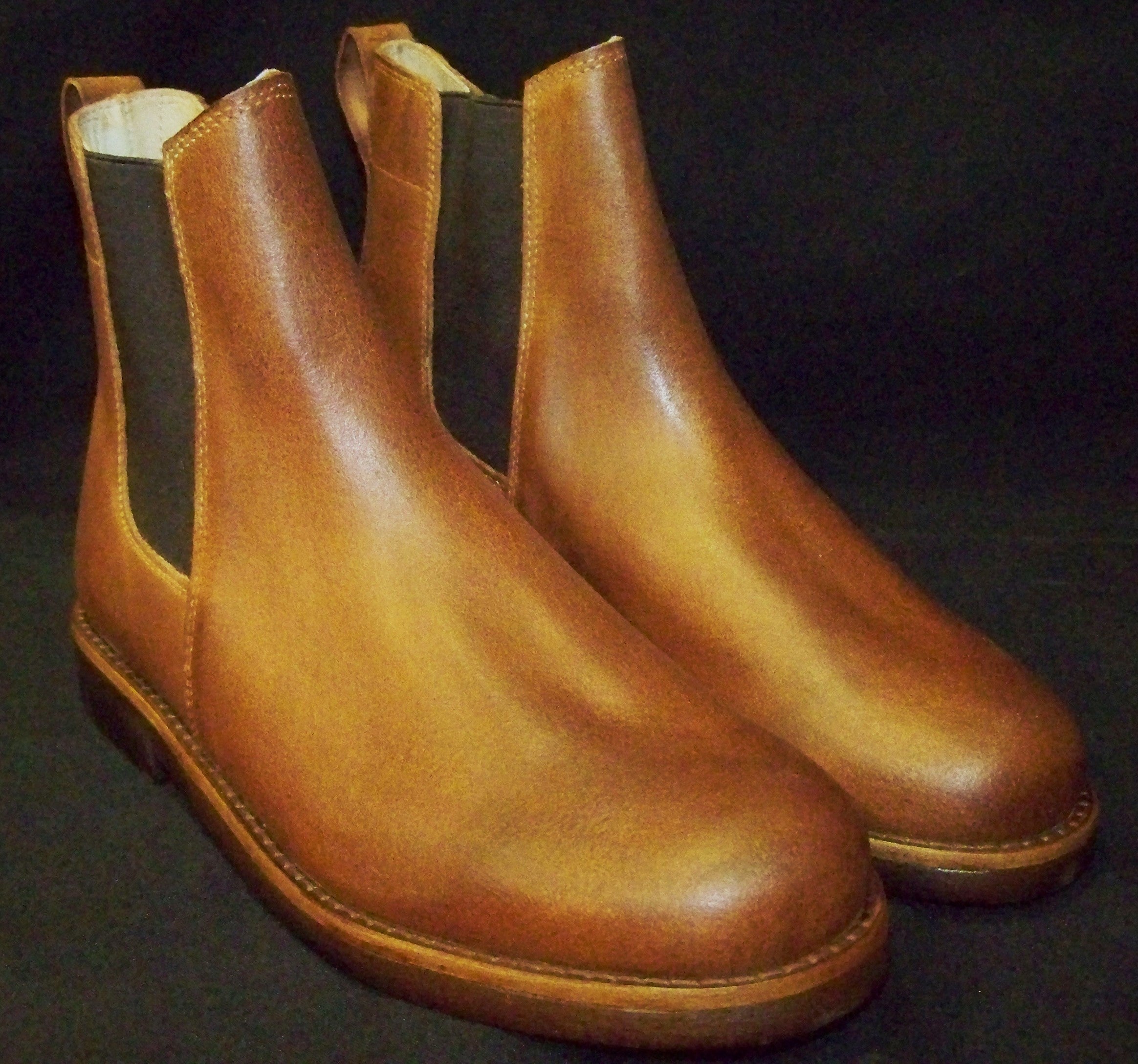 Nomad Chelsea Handmade Leather Boots – Camel