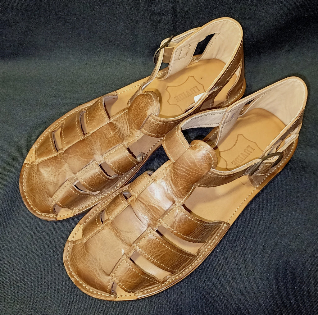 Handcrafted women’s leather sandals