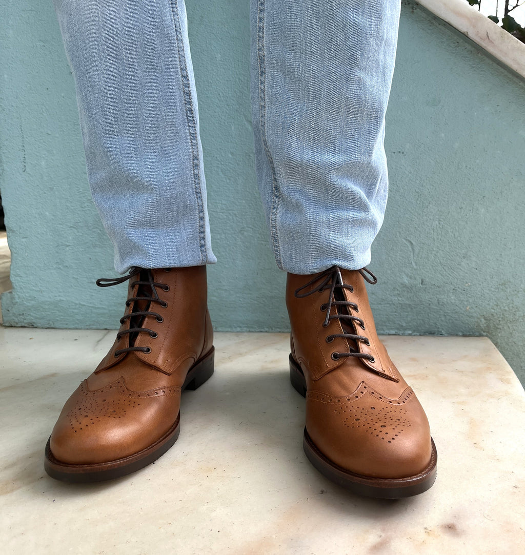 Raven Handmade Leather Boots