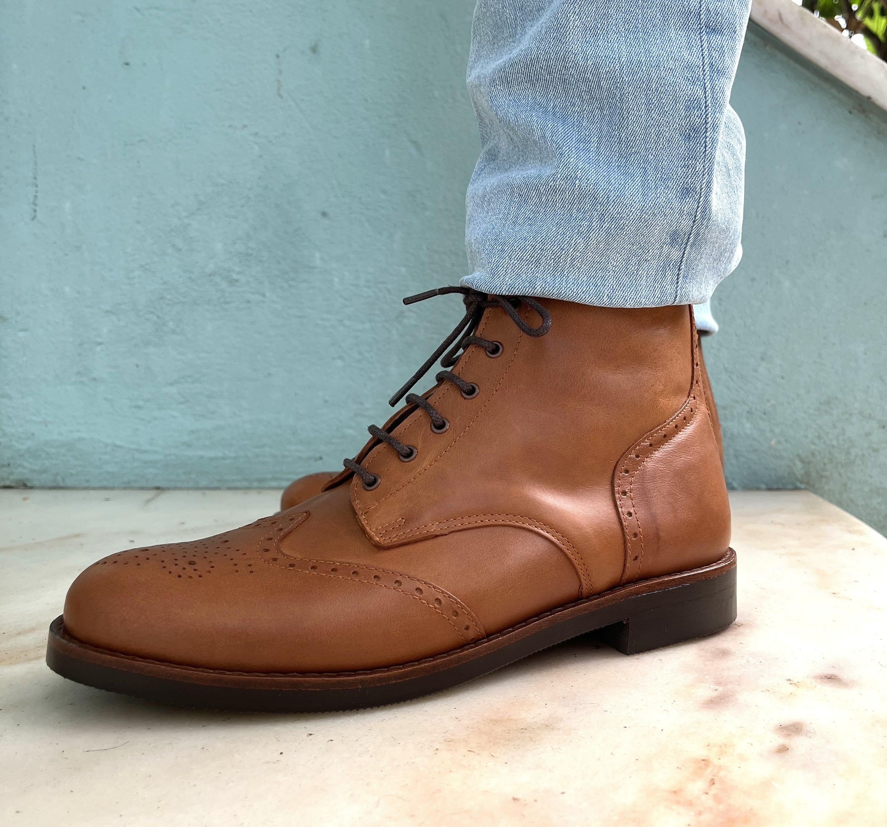 Raven Handmade Leather Boots