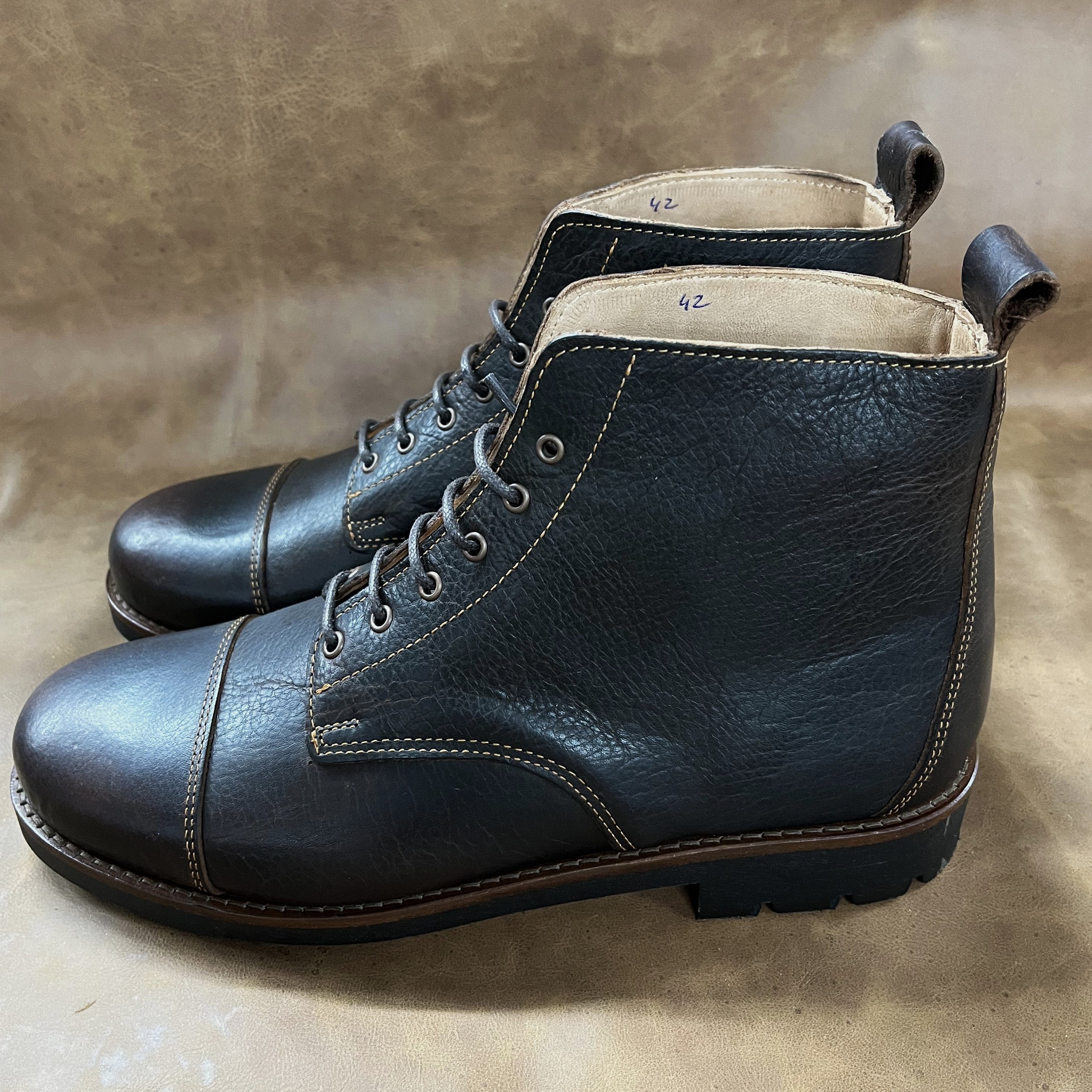 Raven Handmade Leather Boots