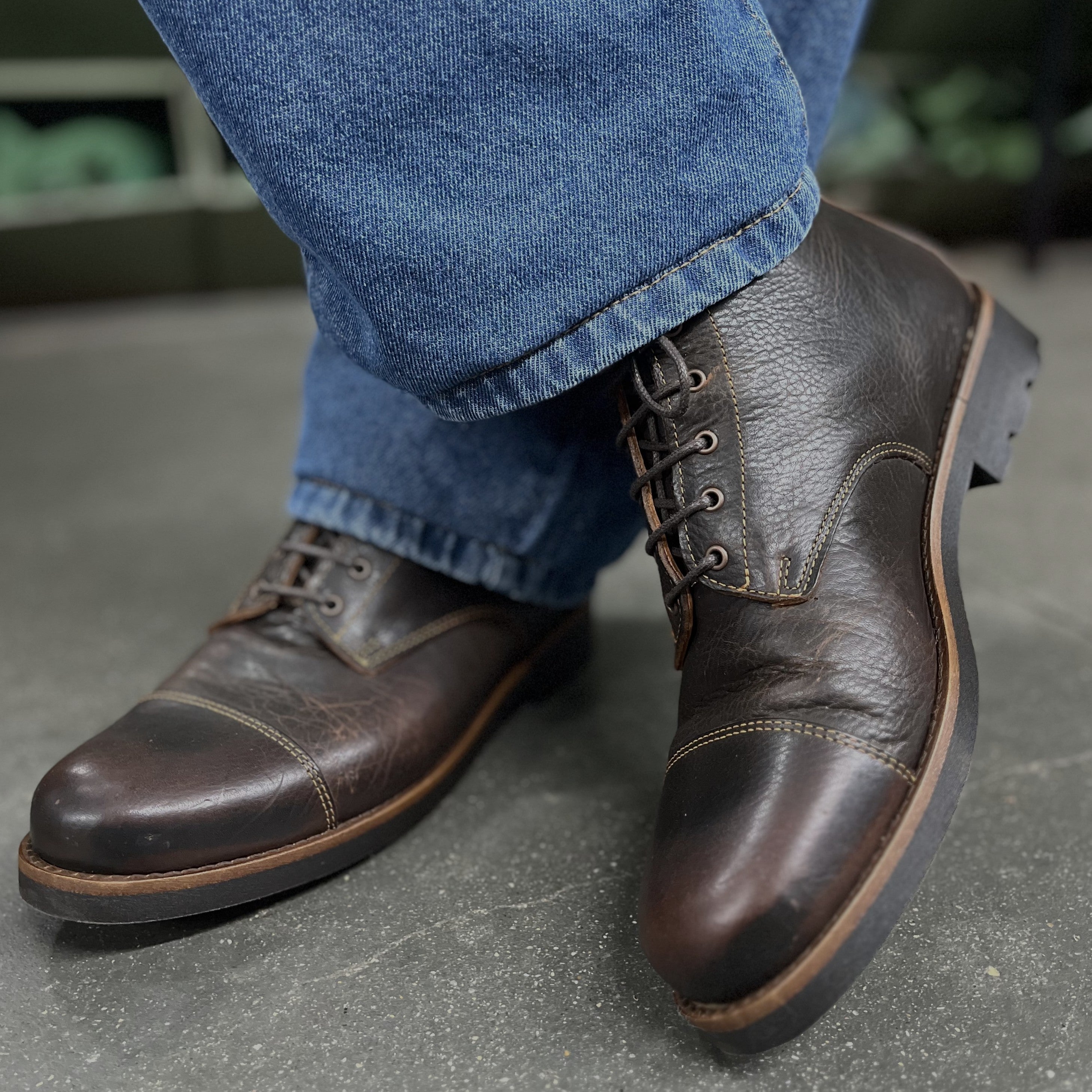 Raven Handmade Leather Boots