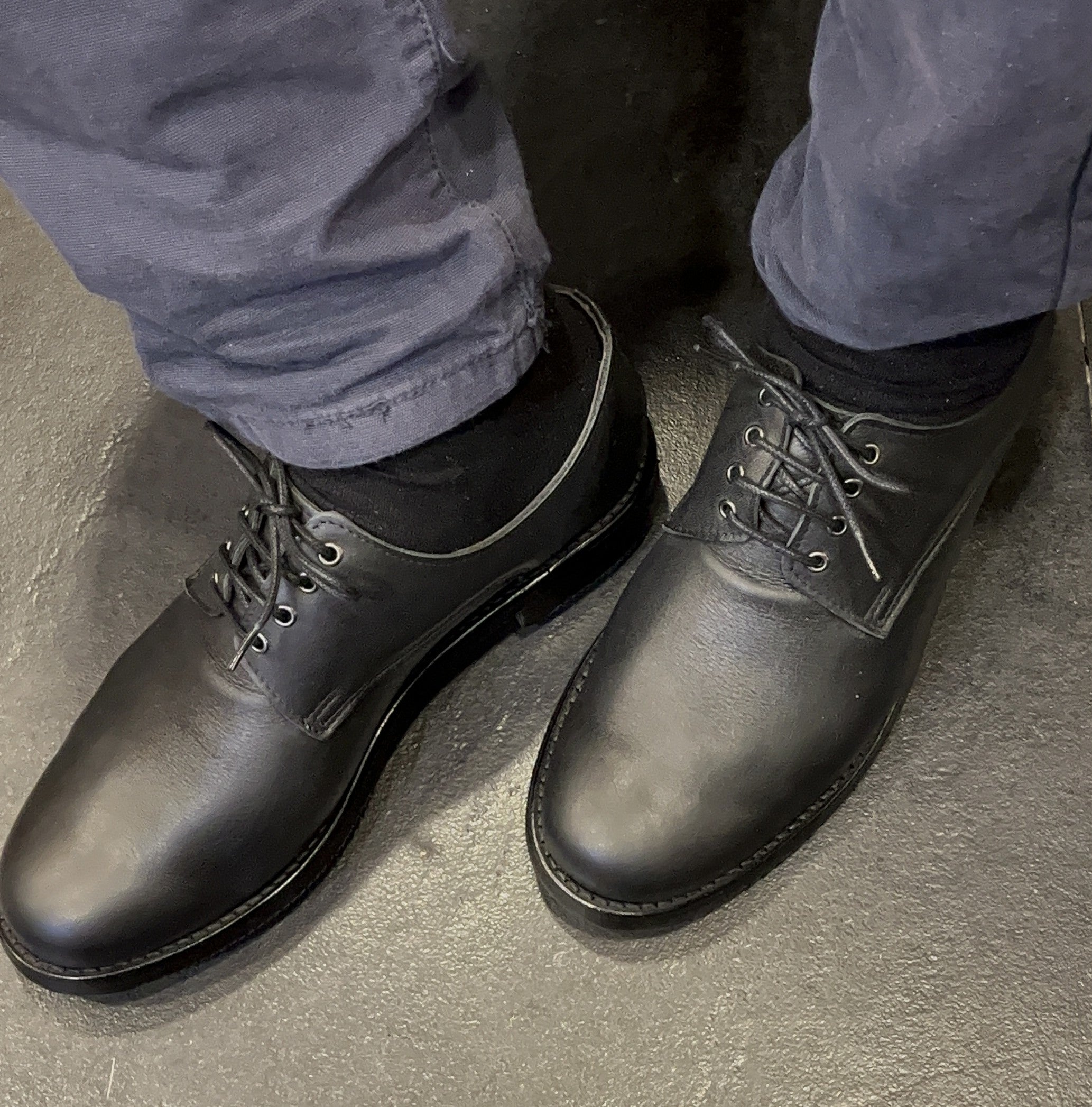 Mason Handmade Leather Shoes – Black