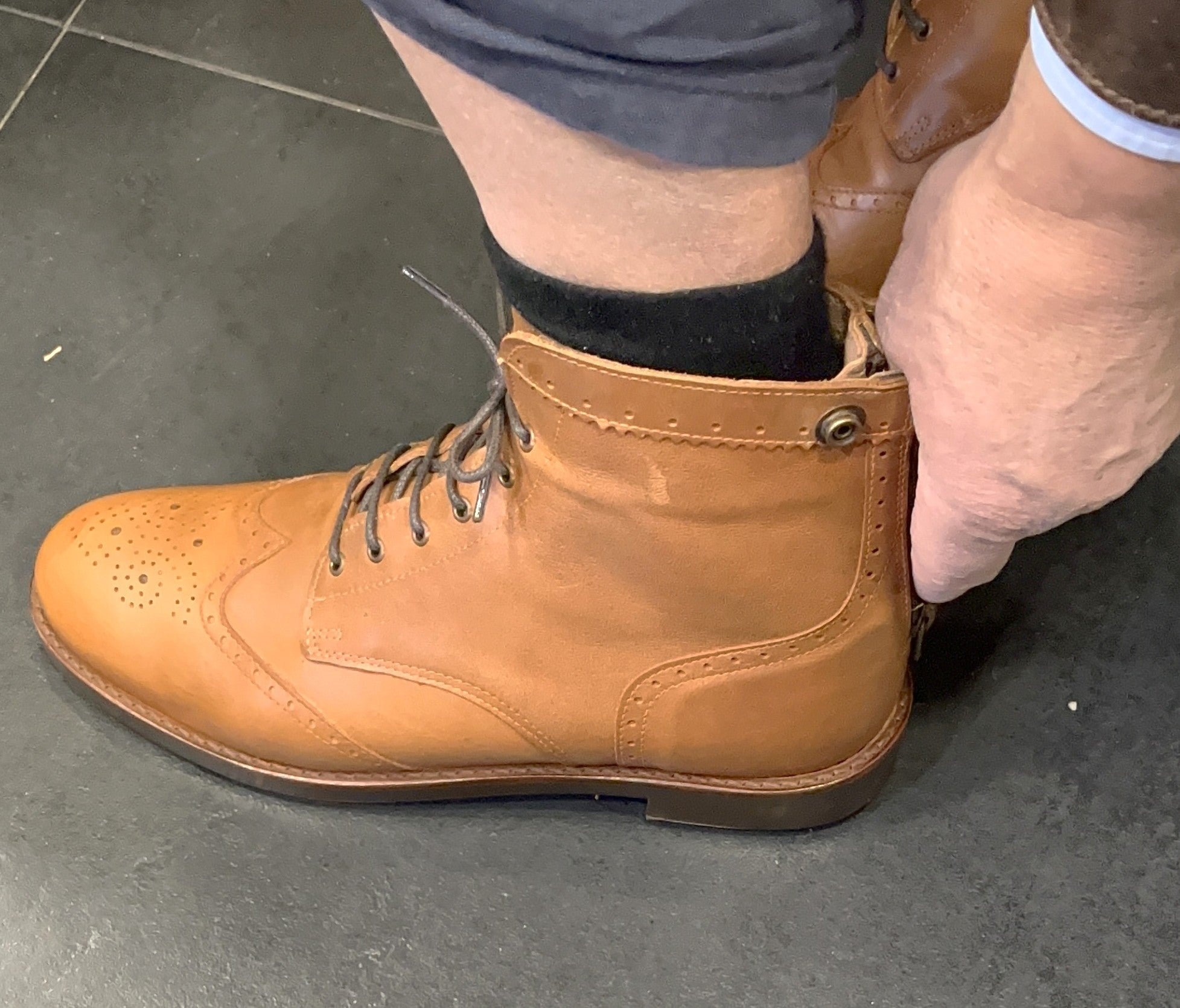 Raven Handmade Leather Boots