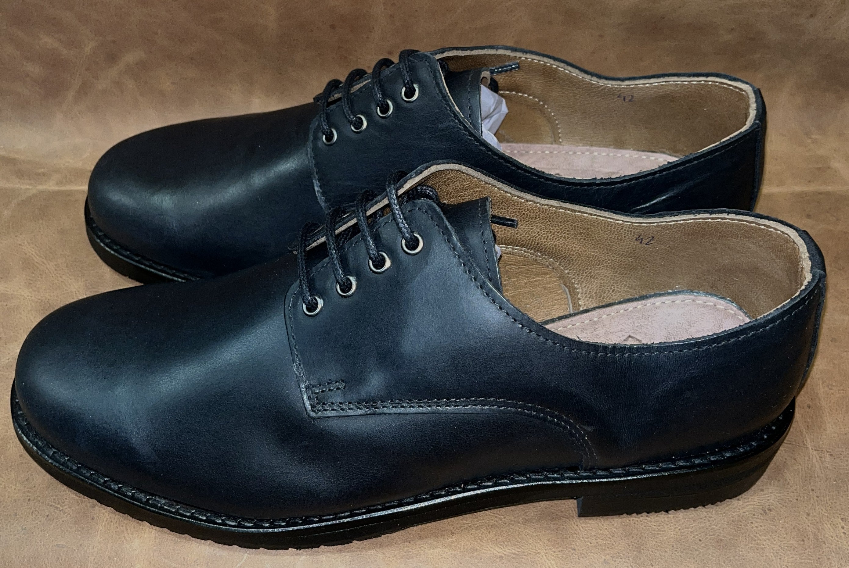 Mason Handmade Leather Shoes – Black