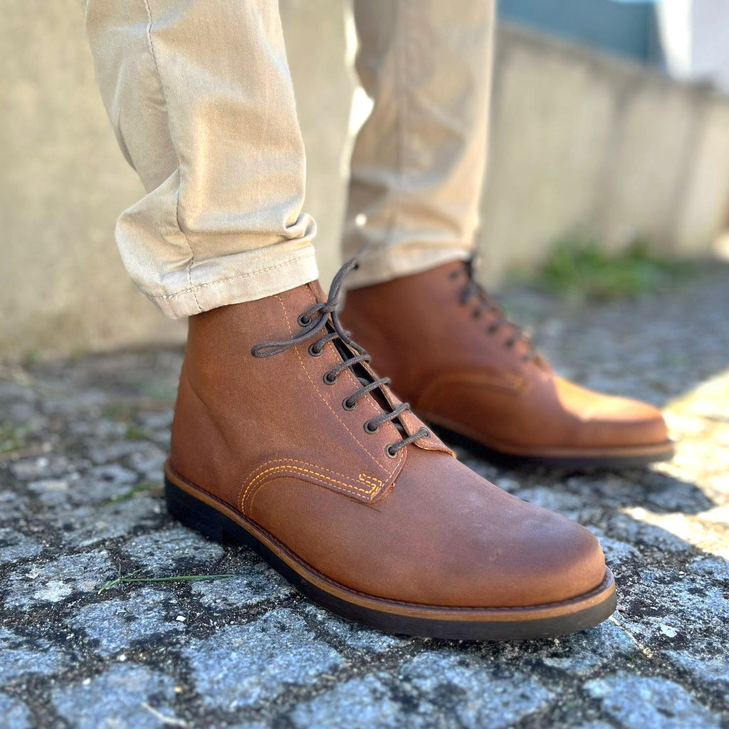 Nomad Handmade Leather Boots – Camel