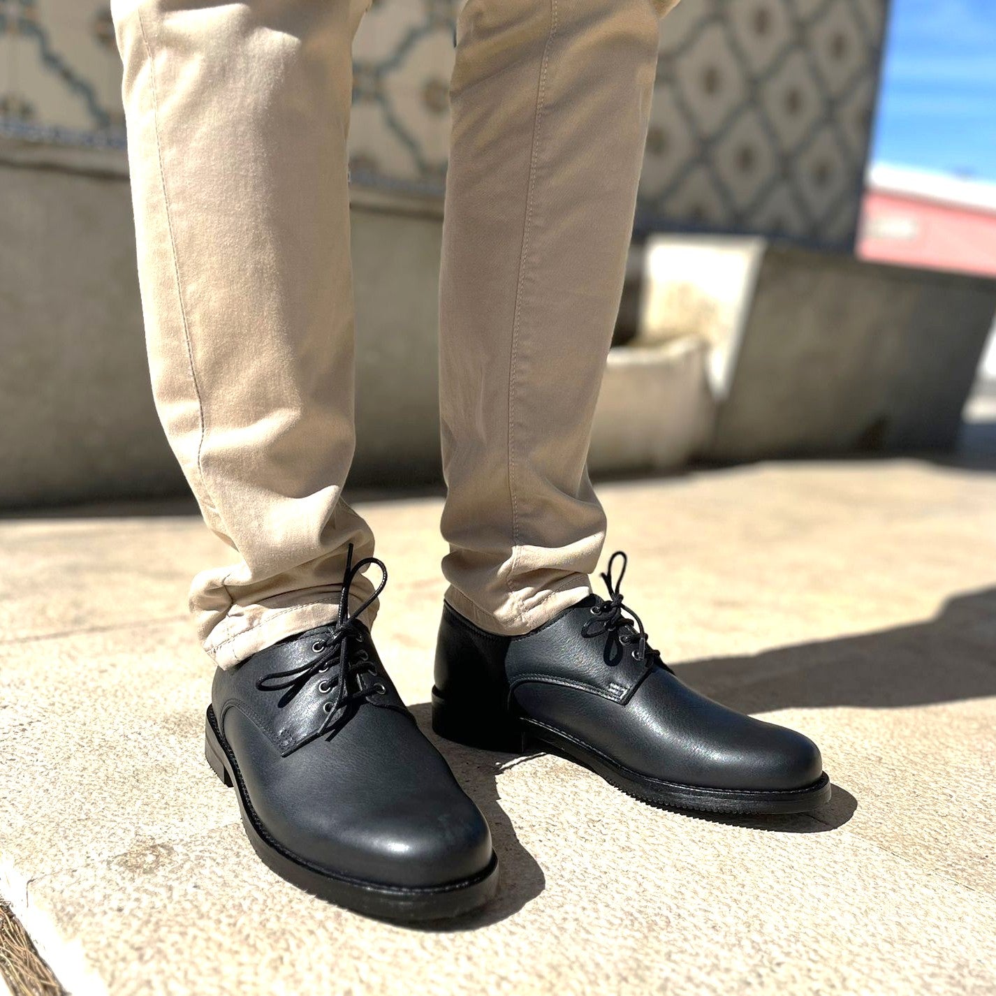 Mason Handmade Leather Shoes – Black